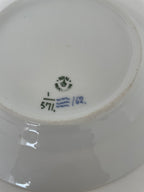 Royal Copenhagen Musselmalet Halvblonde frokosttallerken nr. 1/571
