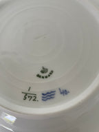 Royal Copenhagen Musselmalet Halvblonde frokosttallerken nr. 1/572