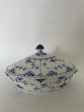 Royal Copenhagen Musselmalet Helblonde terrin med låg nr. 1/1129