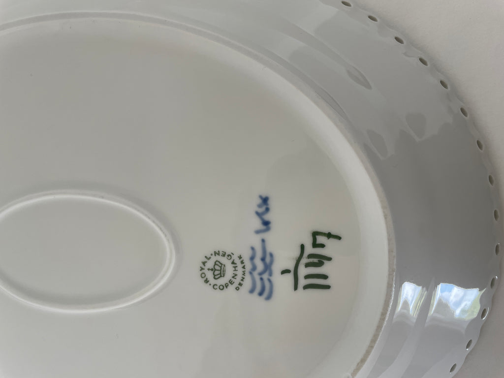 Royal Copenhagen Musselmalet Helblonde serveringsfad nr. 1/1147