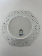Royal Copenhagen Musselmalet Dobbeltblonde kagetallerken nr. 1/1144