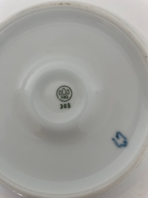 Bing & Grøndahl Korinth kaffekop med underkop nr. 303