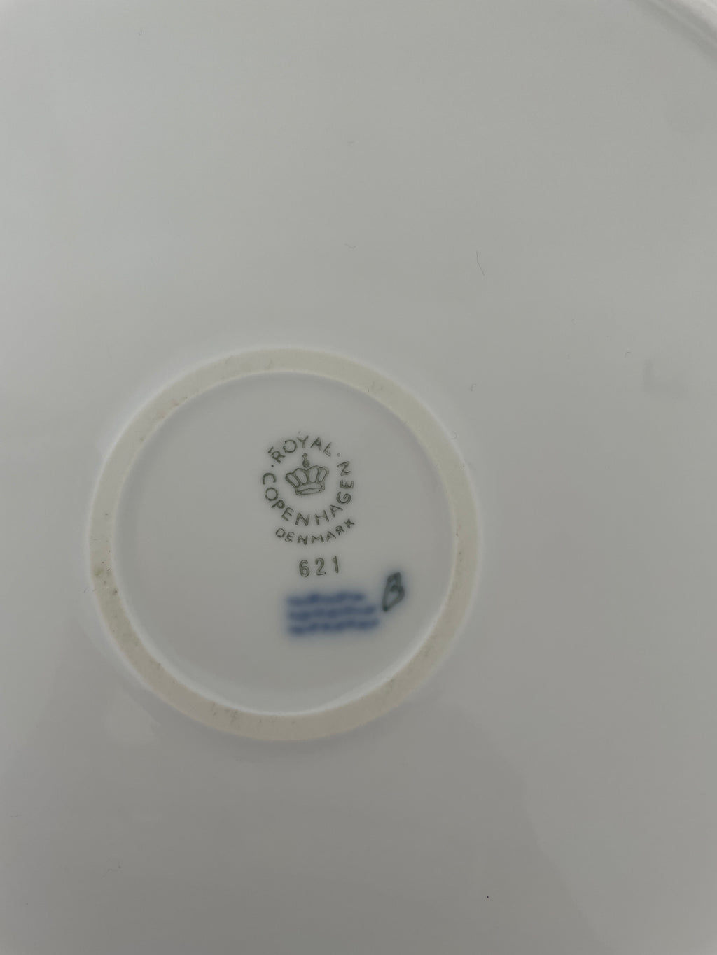 Royal Copenhagen Korinth frokosttallerken nr. 621