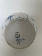 Royal Copenhagen Musselmalet Riflet kaffekande nr. 1/48