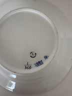 Royal Copenhagen Musselmalet Halvblonde dyb tallerken nr. 1/565