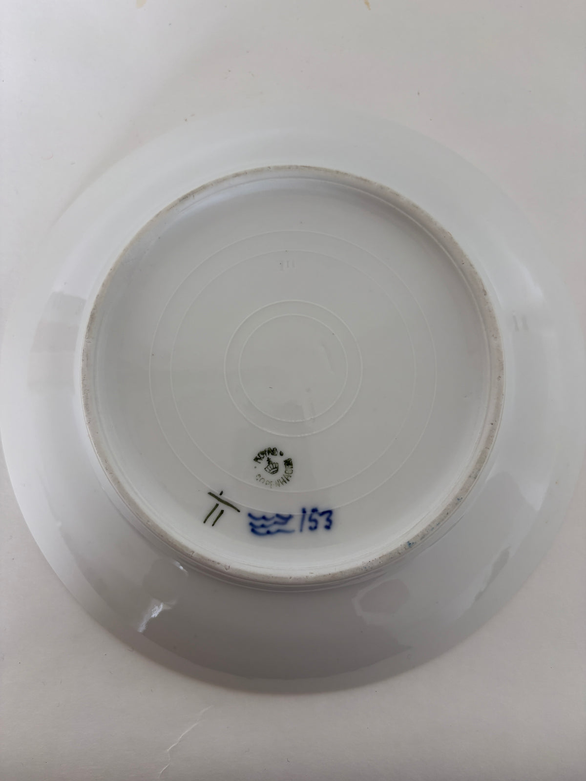 Royal Copenhagen Musselmalet Riflet asiet nr. 1/11