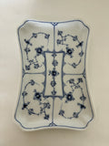 Royal Copenhagen Musselmalet Riflet bakke nr. 1/269