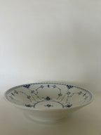 Royal Copenhagen Musselmalet Halvblonde dyb tallerken nr. 606