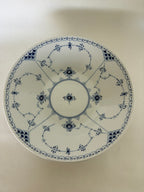 Royal Copenhagen Musselmalet Halvblonde dyb tallerken nr. 606