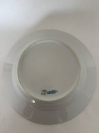 Royal Copenhagen Purpur Flettet med guldkant dyb tallerken nr. 8184