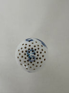 Royal Copenhagen Blå Blomst Flettet saltbøsse med original bundprop af porcelæn nr. 10/8768