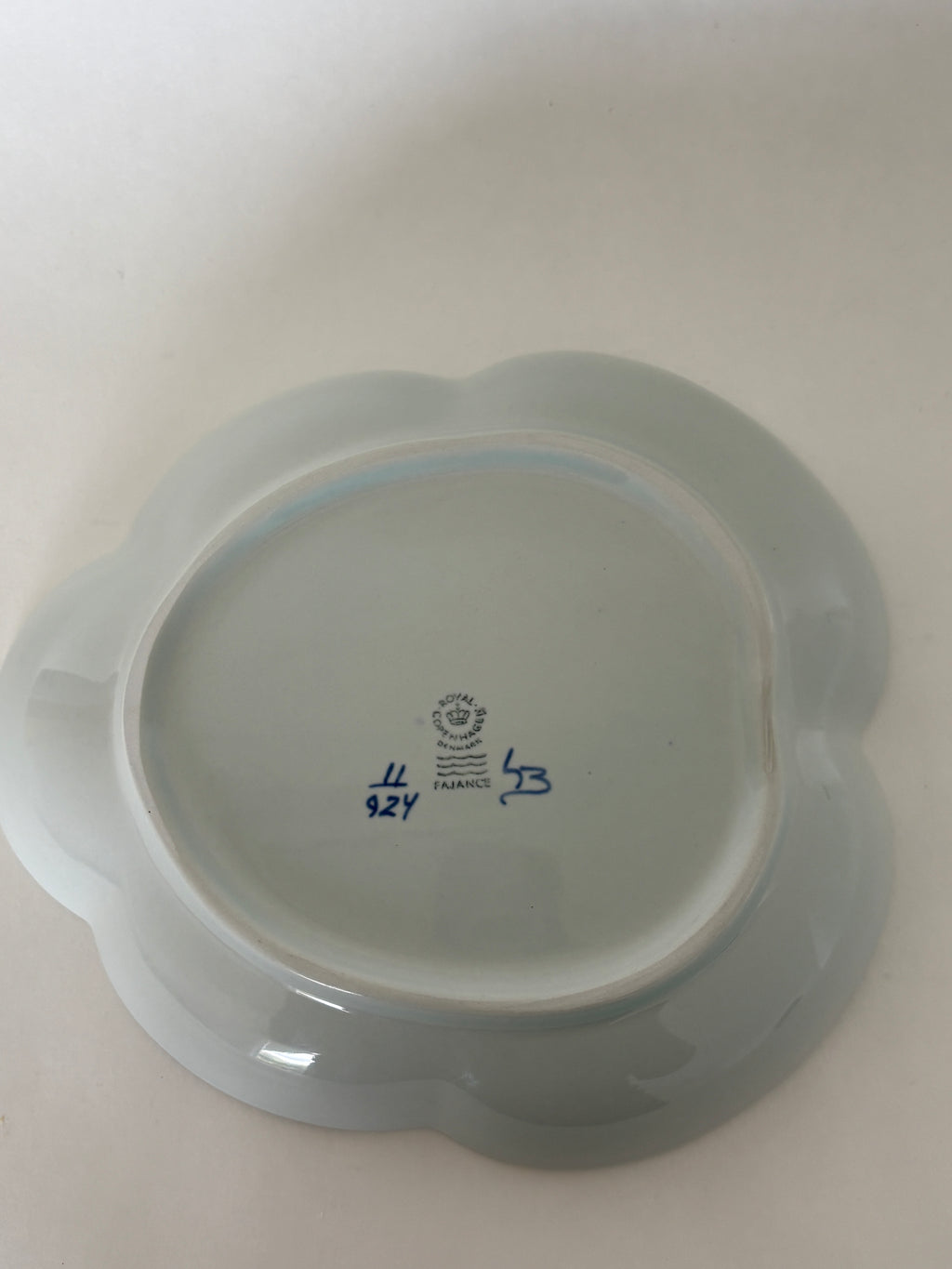 Royal Copnehagen/Aluminia Tranquebar asiet nr. 11/925
