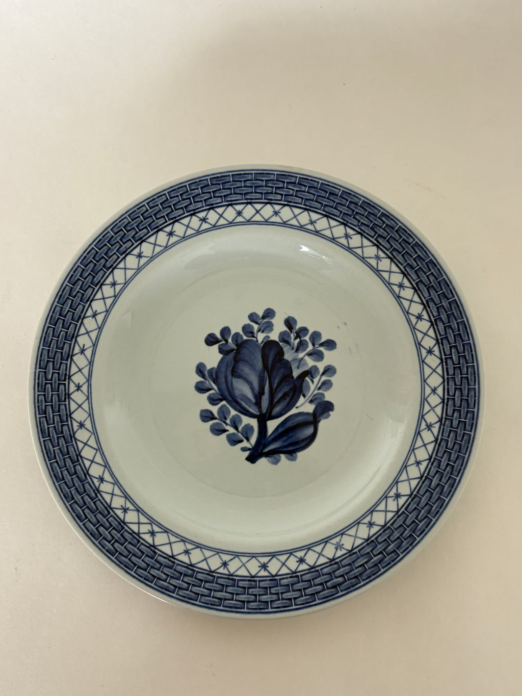 Royal Copenhagen/Aluminia Tranquebar stor kagetallerken nr. 11/1842