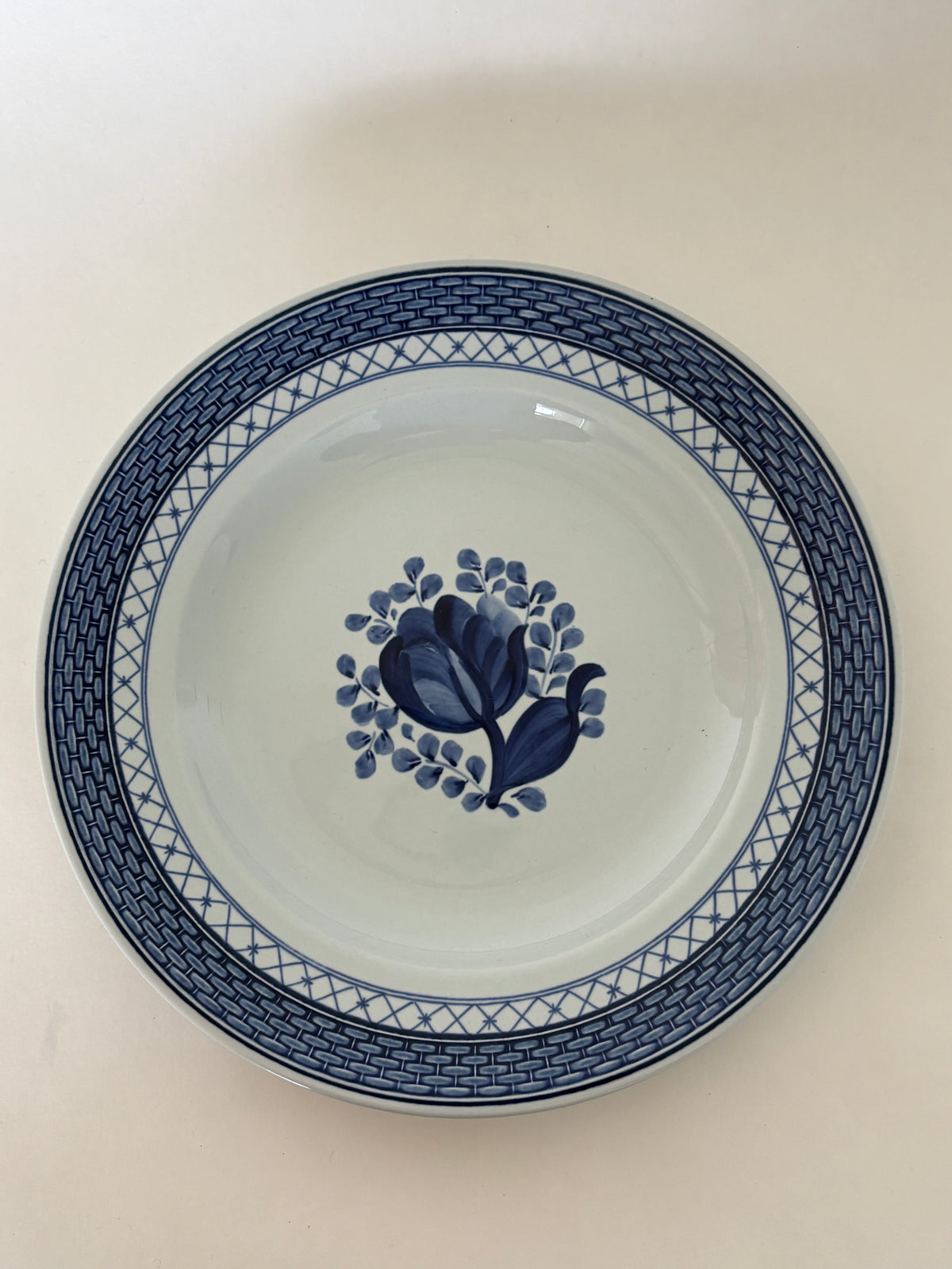 Royal Copenhagen/Aluminia Tranquebar stor frokosttallerken nr. 11/926