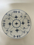 Royal Copenhagen Musselmalet Riflet rundt lavt fad nr. 1/10