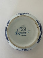 Royal Copenhagen/Aluminia Tranquebar sukkerskål med låg nr. 953