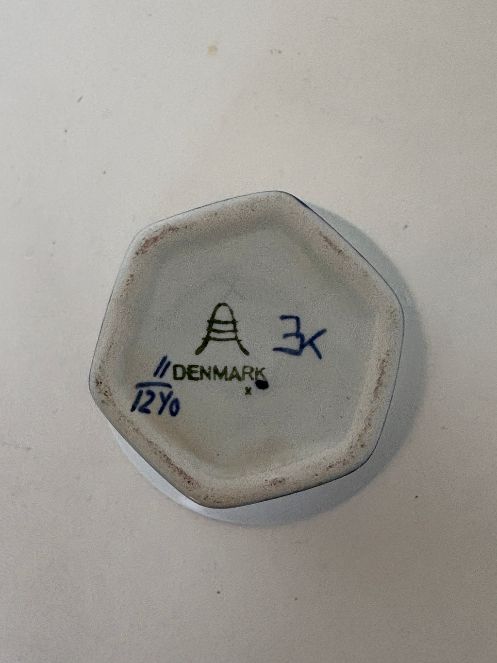 Royal Copenhagen/Aluminia Tranquebar lille vase nr. 1240